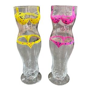 LULUS Curvy Bikini Tall Glasses Fort Lauderdale Beach